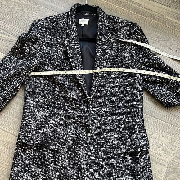 🔥WILFRED🔥 | Black and white tweed park jacket blazer - Picture 14 of 16
